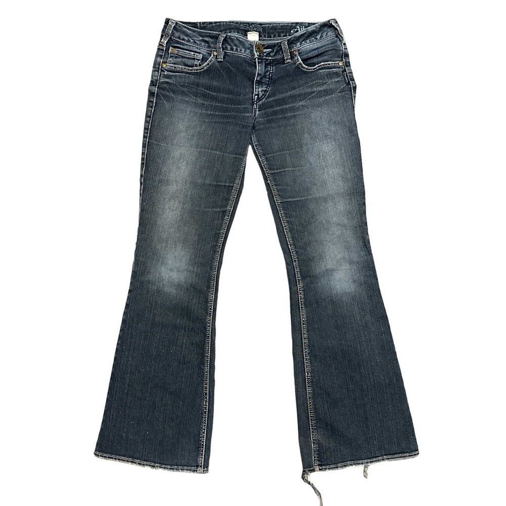 Aiko Silver Jeans Womens Size‎ 30/31 Designed In Canada CA 00508